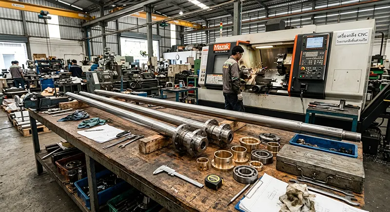 Marine Shaft Machining & Mechanical Parts